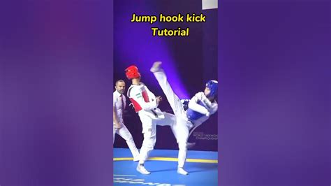 🥵unpredictable knockout kick🔥jump hook kick tutorial🤩 #shorts - YouTube