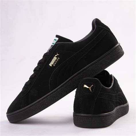 Mens PUMA Suede Classic XXI Athletic Shoe - Black Monochrome | Journeys