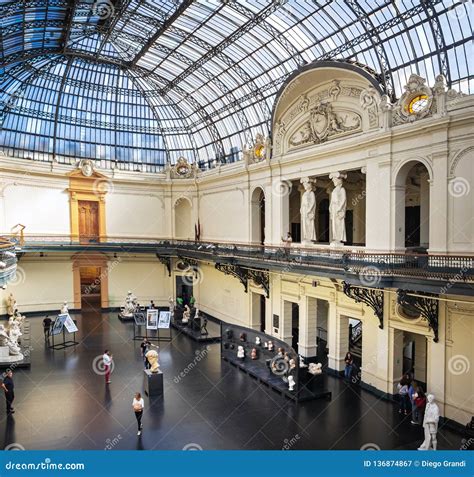 Fine Arts Museum Museo De Bellas Artes Interior - Santiago, Chile ...