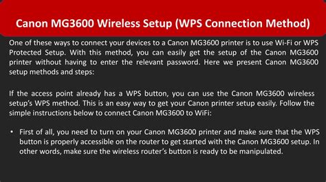 PPT - How to Setup Canon MG3600 Wireless Printer - Support Care PowerPoint Presentation - ID ...