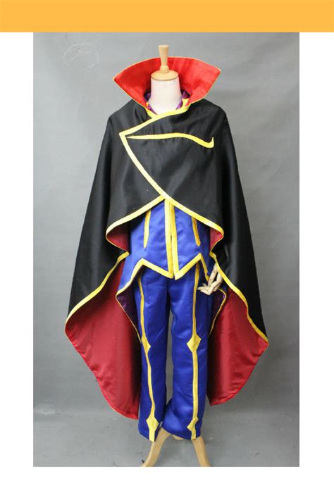 Code Geass Lelouch Zero Cosplay Costume - Cosrea Cosplay