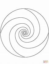 Mandala Spiral Coloring Pages  Make Wonderful World With Coloring sketch template