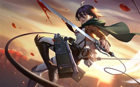 13+ Mikasa Ackerman Wallpaper Hd