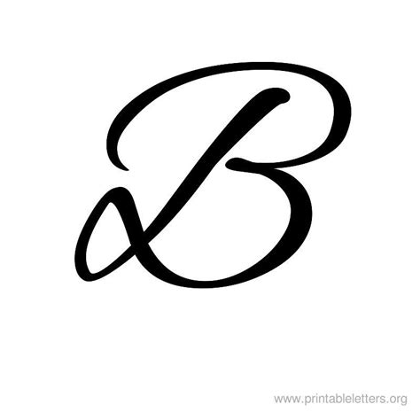 Fancy Cursive B Capital - bmp-online