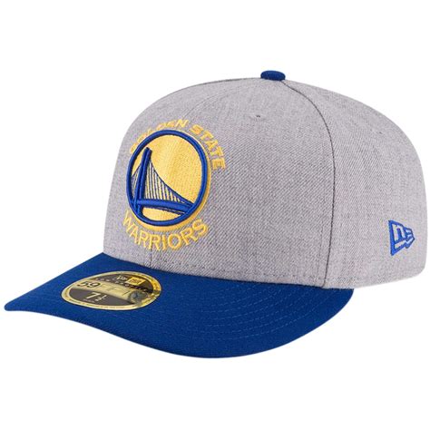 Golden State Warriors New Era Two-Tone Low Profile 59FIFTY Fitted Hat ...