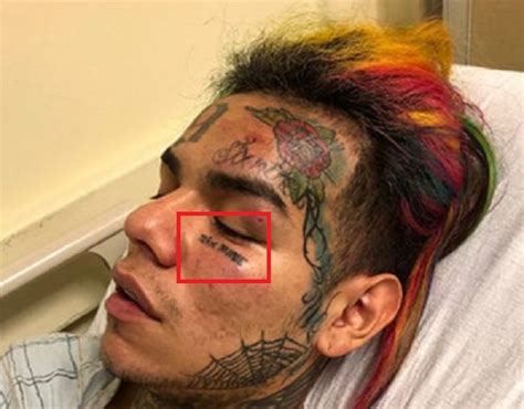 6ix9ine's 11 Tattoos & Their Meanings - Body Art Guru