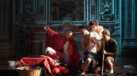 Tableaux Vivants 2017 at the Diocesan Museum of Naples: Caravaggio's paintings come to life