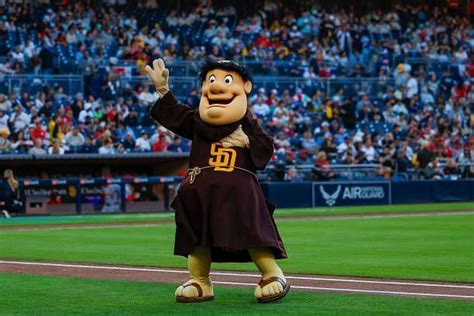 San Diego Padres Mascot - The Swinging Friar's History, Funny Incidents ...