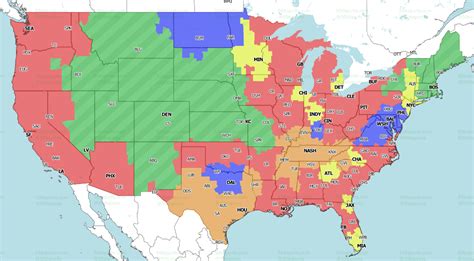 506 Sports - NFL Maps: Week 6, 2020