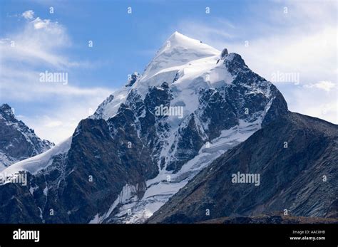 Engadin, Switzerland. Piz Roseg in Val Roseg Stock Photo - Alamy