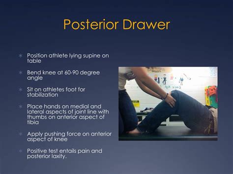 PPT - Knee Special Test PowerPoint Presentation, free download - ID:2074633