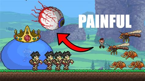 Terraria, but with 10x enemies is CRAZY - YouTube