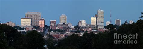 Columbia South Carolina Skyline Panorama Photograph by Bill Cobb