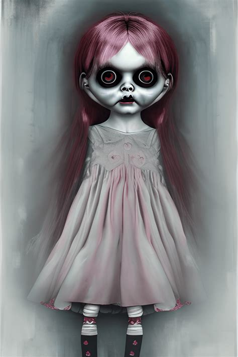 Possessed Doll Graphic · Creative Fabrica