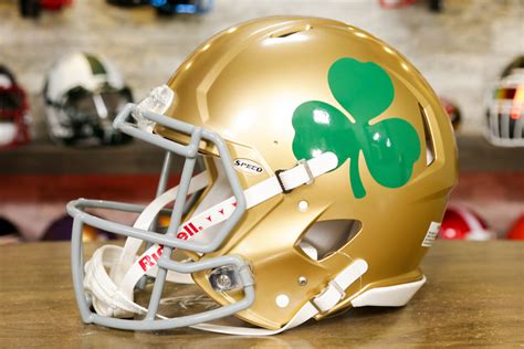 Notre Dame Fighting Irish Riddell Speed Authentic Helmet - Shamrock Se ...