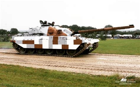 The Tank Museum on Instagram: “A Chieftain Mark 10 in the distinctive camouflage of the British ...