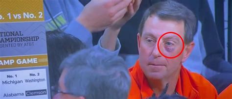 Woah, What Happened? Dabo Swinney Shows Up To UNC-Clemson Basketball ...