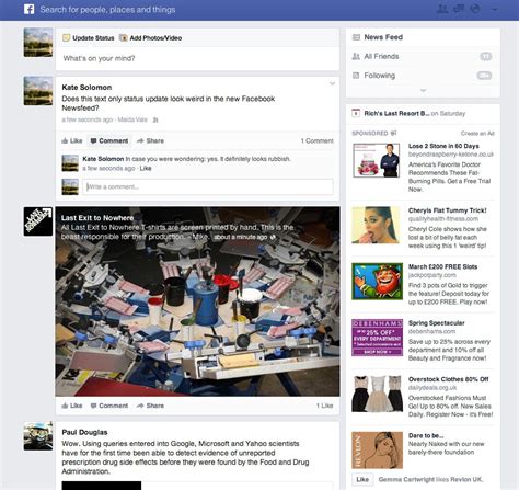 First look: New Facebook News Feed | TechRadar