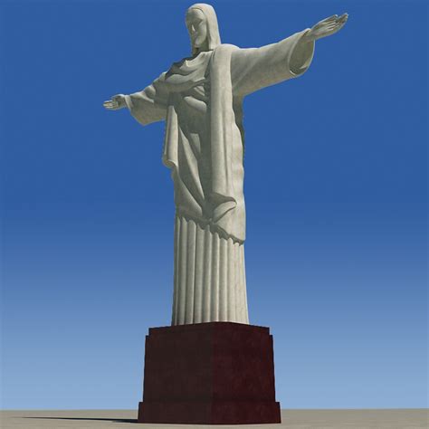 Cristo Redentor 3d Model