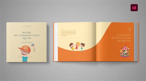 Children's Book Template for InDesign - YouTube