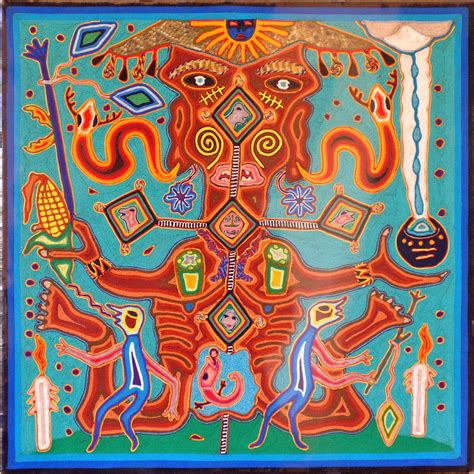 The Peyote-Inspired Art of the Huichol People