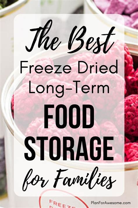 Food Storage Options for Families – Which one is the Best? - Plan for Awesome | Long term food ...