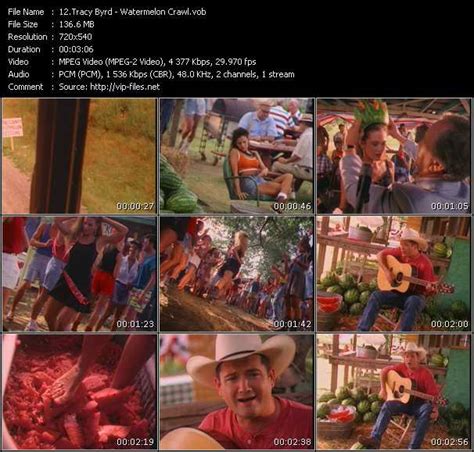 Tracy Byrd - Watermelon Crawl - Download Music Video Clip from VOB ...