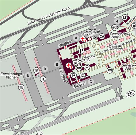 Berlin Airport Map