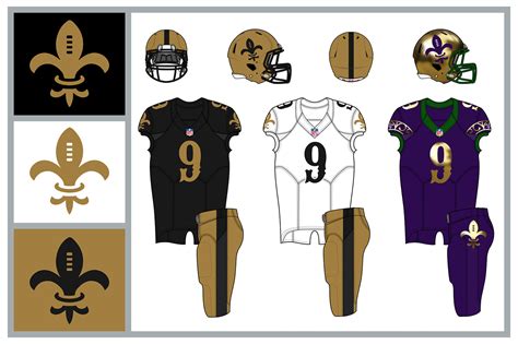 NEW ORLEANS SAINTS: The Saints simplify their uniform and get a new ...