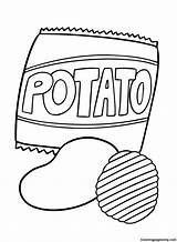 Potato Coloring Pages Printable For Free Download sketch template
