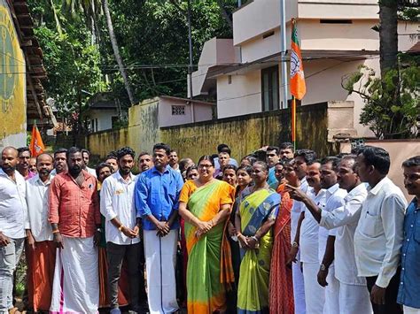 BJP launches mass flag hoisting protest in Tamil Nadu after police forcefully removes the party ...