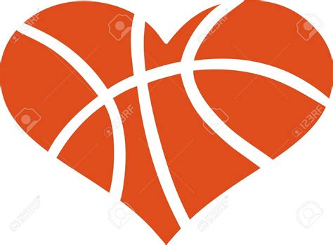 basketball heart clipart black and white 20 free Cliparts | Download images on Clipground 2024