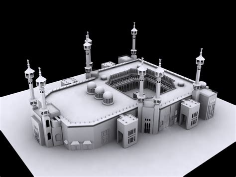 kaaba 3d model