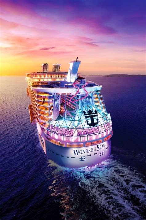 Wonder of the Seas | Cruise ship pictures, Cruise ship, Biggest cruise ship