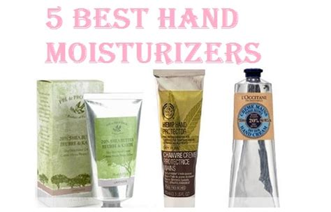 Review Of 5 Best Hand Moisturizers In 2016