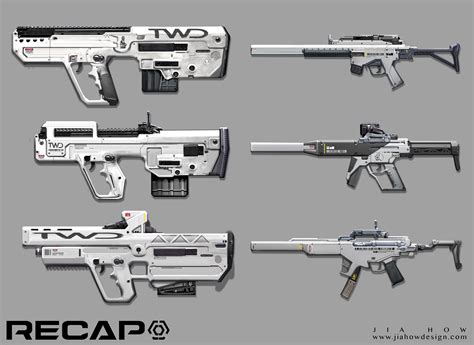 RECAP_Weapon Design by Jia How Lee | Sci-Fi | 2D | CGSociety Sci Fi ...