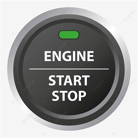 Start Button Vector Hd Images, Car Start Button, Car Button, Car PNG ...