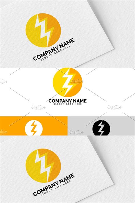 bolt logo template Specification: File : Affinity Designer (afdesign) + EPS (100% vector) + SVG ...