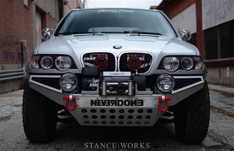 Purpose Built for Fun: Tyler Coey’s BMW X5 - Stance Works (With images) | Bmw, Bmw x5, Custom bmw