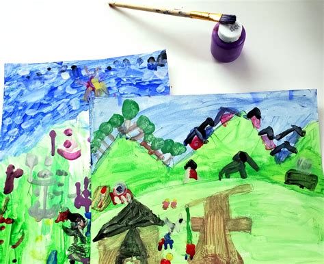 5 Fun Grandma Moses Folk Art Activities For Kids, Homeschool 2 UnSchool | Art activities for ...