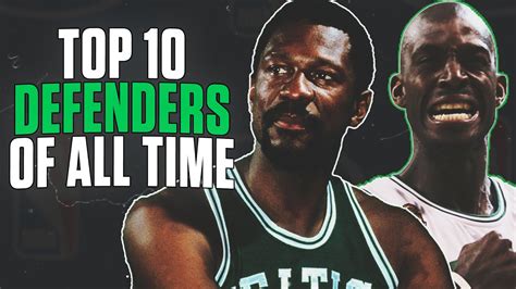 Ranking the Top 10 Defenders in NBA History - YouTube