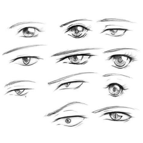 Drawing Manga Boy Eyes - Manga Drawing Info