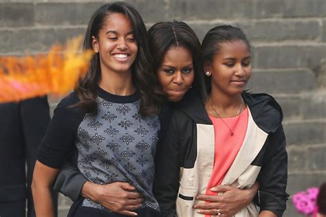 Michelle Obama Says Sasha and Malia Are at Home amid COVID-19