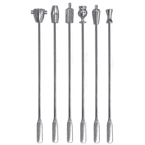 Stainless Steel Legacy Swizzle Sticks, Set of 6 - Prodyne