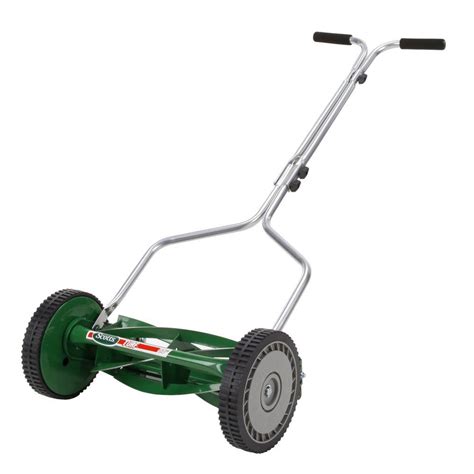 Scotts 14 in. 5-Blade Manual Walk Behind Reel Mower-304-14S - The Home Depot