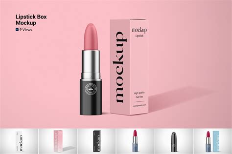 ArtStation - Lipstick Packaging Mockup | Artworks