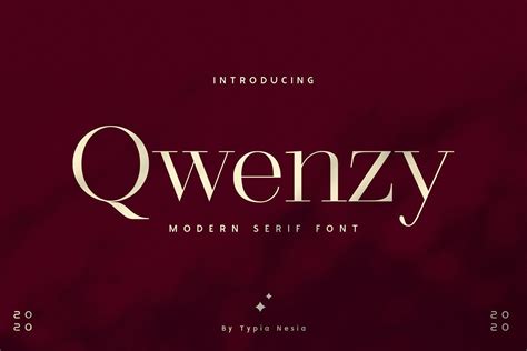 Qwenzy Elegant Serif Font - Download Fonts