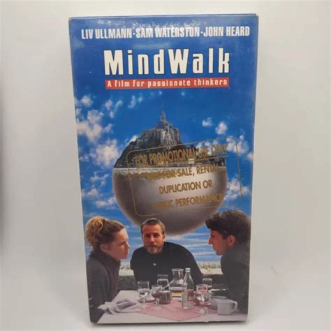 MINDWALK 1990 RARE Promo Screener VHS Tape Sam Waterston Liv Ullmann NEW SEALED $27.90 - PicClick