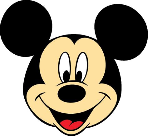 mickey mouse face clipart - Clip Art Library