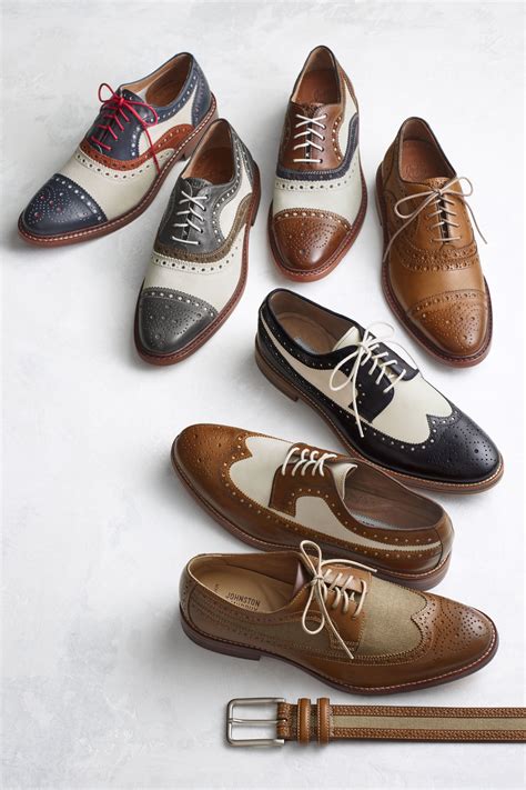 Johnston & Murphy's contrasting color classics for every sartorial inclination. | Dress shoes ...